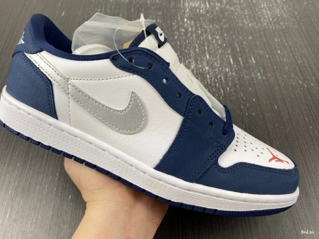 Bmlin Midnight Navy CJ7891-400 1 SB Low Jordan 0709